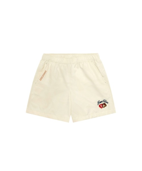AAPE BY A BATHING APE（エーエイプバイアベイシングエイプ）の「AAPE MAIN WOVEN SHORTS（その他パンツ・レディース・アイボリー/ライトピンク・X-SMALL/XX-SMALL/SMALL）」の2枚目の写真