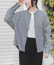 FORK&SPOON | FORK&SPOON ギボシコクーンロングスリーブシャツ(シャツ/ブラウス)