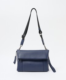 ABAHOUSE les essentiels（アバハウスレエッセンシャル アバハウス エッセンシャル）の「【ABAHOUSE　les essentiels】定番2wayショルダー / スプリットレザー/シュリンク/ショルダーバッグ/クラッチバッグ（ショルダーバッグ）」