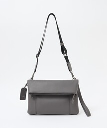 ABAHOUSE les essentiels（アバハウスレエッセンシャル アバハウス エッセンシャル）の「【ABAHOUSE　les essentiels】定番2wayショルダー / スプリットレザー/シュリンク/ショルダーバッグ/クラッチバッグ（ショルダーバッグ）」