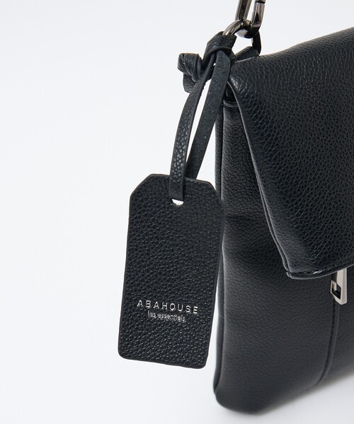 ABAHOUSE les essentiels(アバハウスレエッセンシャル アバハウス エッセンシャル)の「【ABAHOUSE les essentiels】定番2wayショルダー / スプリットレザー/シュリンク/ショルダーバッグ/クラッチバッグ(ショルダーバッグ・メンズ・ネイビー/ブラック/グレー・フリー)」の10枚目の写真