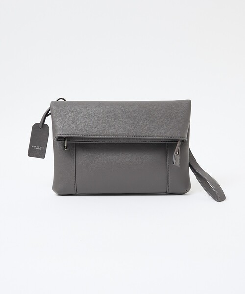ABAHOUSE les essentiels(アバハウスレエッセンシャル アバハウス エッセンシャル)の「【ABAHOUSE les essentiels】定番2wayショルダー / スプリットレザー/シュリンク/ショルダーバッグ/クラッチバッグ(ショルダーバッグ・メンズ・ネイビー/ブラック/グレー・フリー)」の13枚目の写真