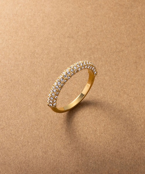 Cream dot.(クリームドット)の「【サージカルステンレス】贅沢ビジュー/パールの選べる2タイプ、ラグジュアリーなステンレス製リング(リング・レディース・ピンク系その他/シルバー系その他/ゴールド系その他/ゴールド/ピンク/シルバー・12号/17号/15号)」の13枚目の写真