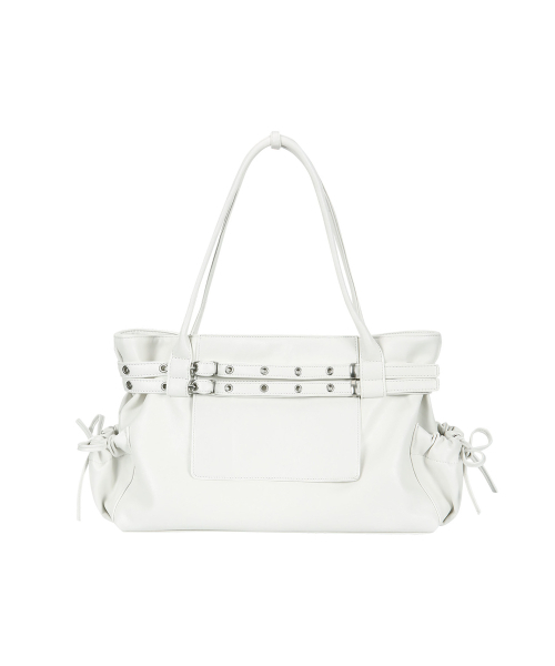 YEOMIMの「medium town belt bag (cream)(ショルダーバッグ・レディース・その他・FREE)」の1枚目の写真
