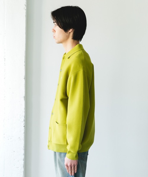 ポワンカーディガン　イエロー リーバイス LEVI'S COIT BOXY カーディガン イエロー POWDERED YELLOW