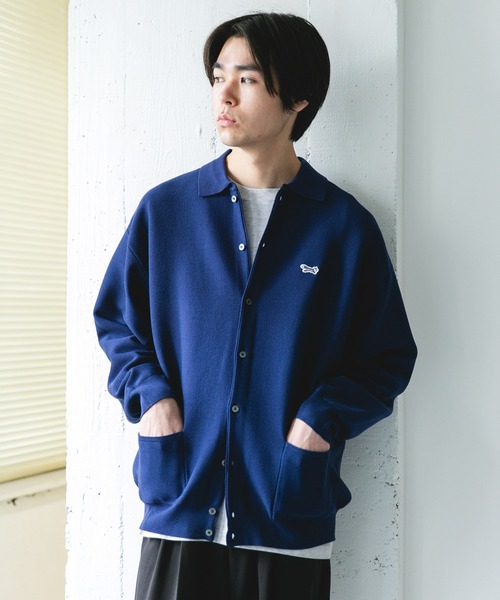 PENNEYS（ぺニーズ）の「『別注』PENNEYS×DOORS　THE FOX シャツカーディガン（カーディガン/ボレロ・メンズ・チャコールグレー/アイボリー/ネイビー/イエロー・MEDIUM/LARGE）」の20枚目の写真