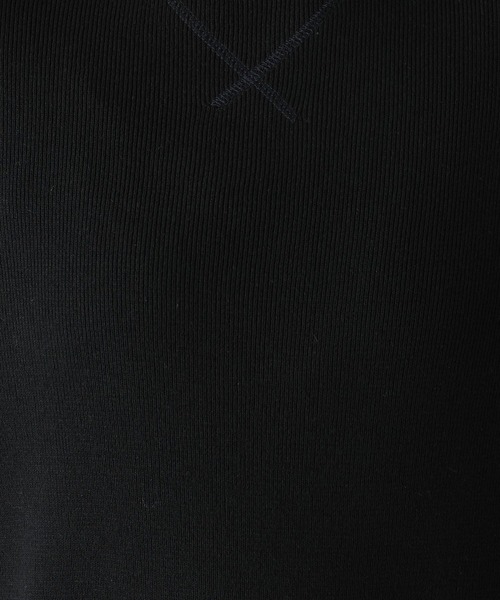 RAGEBLUE(レイジブルー)の「スウェットライクルーズニットチュニック(Tシャツ/カットソー・レディース・ブラック/グレー・FREE)」の18枚目の写真