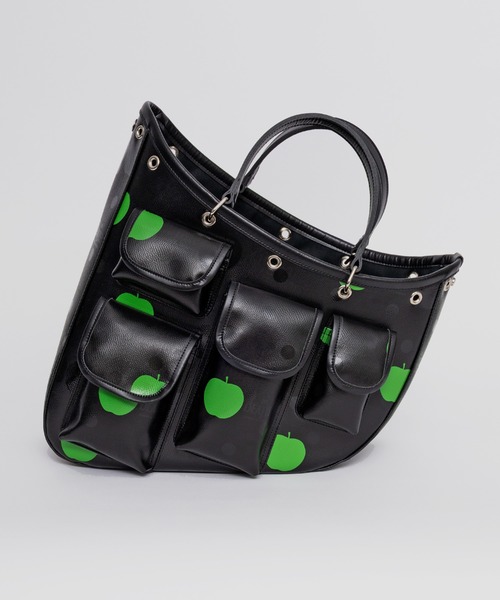 THE BEATLES COMME des GARCONS（ザ ビートルズ コムデギャルソン）の「THE BEATLES「POCKET BOAT BAG」MEDIUM（トートバッグ・メンズ・ブラック・ONE SIZE）」の3枚目の写真