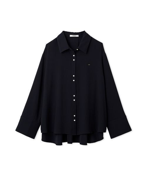 SNIDEL(スナイデル)の「バックサテンシャツ(シャツ/ブラウス・レディース・オレンジ/ネイビー/ホワイト・F)」の20枚目の写真
