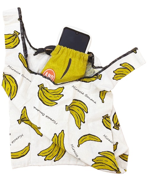 BACKYARD FAMILY(バックヤードファミリー)の「AND PACKABLE ミニマルシェバッグ(エコバッグ/サブバッグ・レディース・ライトブルー/Red/レモンイエロー/ブルー系/イエロー/ベージュ/オレンジ/ベージュ×ブラック/ブラック/グレー系その他・FREE)」の11枚目の写真