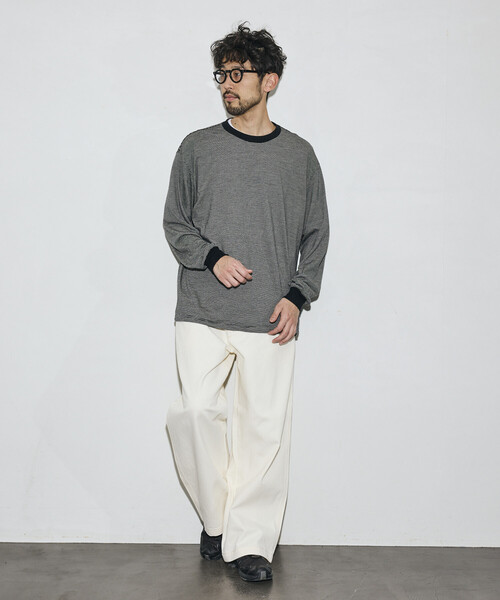 RED KAP（レッドキャップ）の「RED KAP/レッドキャップ 別注 SMU PT-20 DENIM WIDE WORK PANTS/デニム ワイドワークパンツ（デニムパンツ・メンズ・その他13/オフホワイト/ブラック/ネイビー・MEDIUM/SMALL/LARGE）」の5枚目の写真