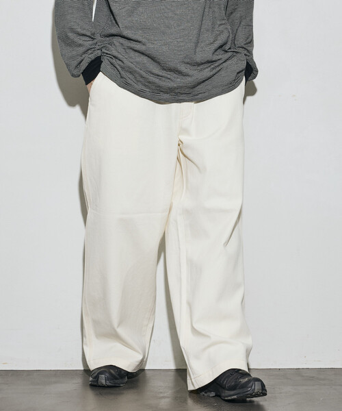RED KAP（レッドキャップ）の「RED KAP/レッドキャップ 別注 SMU PT-20 DENIM WIDE WORK PANTS/デニム ワイドワークパンツ（デニムパンツ・メンズ・その他13/オフホワイト/ブラック/ネイビー・MEDIUM/SMALL/LARGE）」の8枚目の写真