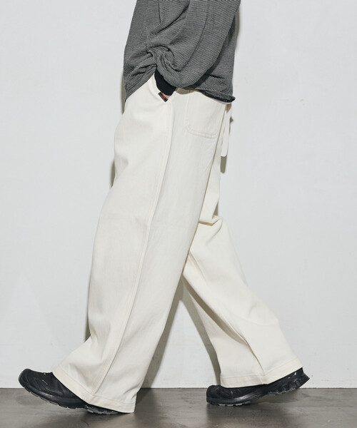 RED KAP（レッドキャップ）の「RED KAP/レッドキャップ 別注 SMU PT-20 DENIM WIDE WORK PANTS/デニム ワイドワークパンツ（デニムパンツ・メンズ・その他13/オフホワイト/ブラック/ネイビー・MEDIUM/SMALL/LARGE）」の11枚目の写真