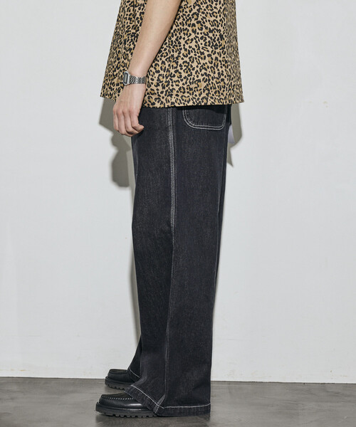 RED KAP（レッドキャップ）の「RED KAP/レッドキャップ 別注 SMU PT-20 DENIM WIDE WORK PANTS/デニム ワイドワークパンツ（デニムパンツ・メンズ・その他13/オフホワイト/ブラック/ネイビー・MEDIUM/SMALL/LARGE）」の20枚目の写真