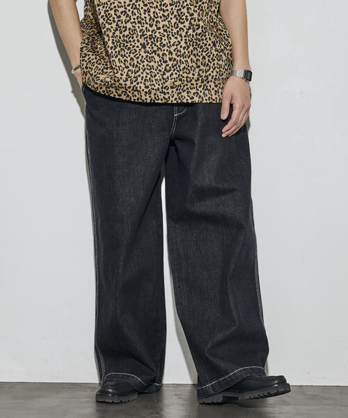 RED KAP（レッドキャップ）の「RED KAP/レッドキャップ 別注 SMU PT-20 DENIM WIDE WORK PANTS/デニム ワイドワークパンツ（デニムパンツ・メンズ・その他13/オフホワイト/ブラック/ネイビー・MEDIUM/SMALL/LARGE）」の22枚目の写真