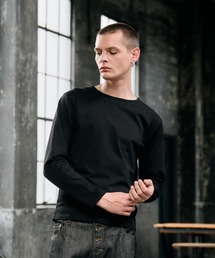 relax crewneck box longsleeve T-shirt / リラックスクルーネックボックスロングスリーブTシャツ