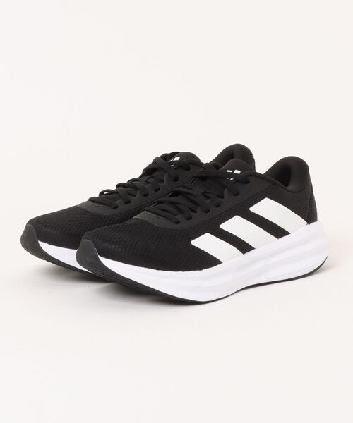 adidas(アディダス)の「【adidas】GALAXY RUN(スニーカー・メンズ・ブラック×ホワイト・25.0cm/25.5cm/26.0cm/26.5cm/27.0cm/27.5cm/28.0cm/29.0cm)」の1枚目の写真