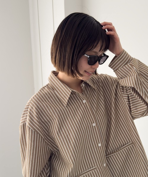CANAL JEAN(キャナルジーン)の「Dume RAYNE キャットアイサングラス(サングラス・レディース・ブラック系その他/ブラウン系その他・ONE SIZE)」の5枚目の写真