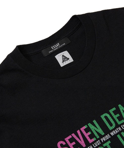 ESSAY(エッセイ)の「【 YuumiARIA × ESSAY 】BLACKタイダイTシャツ(Tシャツ/カットソー・レディース・ブラック・FREE)」の3枚目の写真