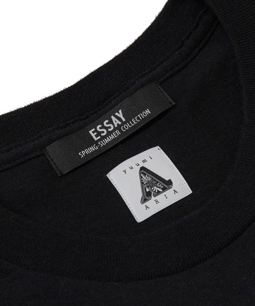 ESSAY(エッセイ)の「【 YuumiARIA × ESSAY 】BLACKタイダイTシャツ(Tシャツ/カットソー・レディース・ブラック・FREE)」の4枚目の写真