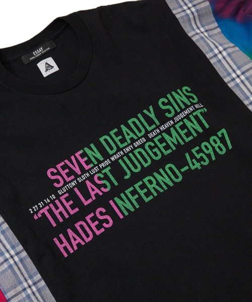 ESSAY(エッセイ)の「【 YuumiARIA × ESSAY 】BLACKタイダイTシャツ(Tシャツ/カットソー・レディース・ブラック・FREE)」の6枚目の写真
