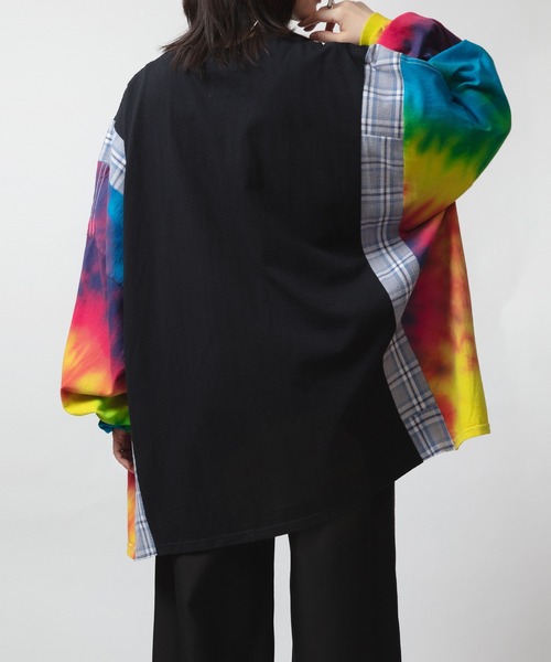ESSAY(エッセイ)の「【 YuumiARIA × ESSAY 】BLACKタイダイTシャツ(Tシャツ/カットソー・レディース・ブラック・FREE)」の15枚目の写真