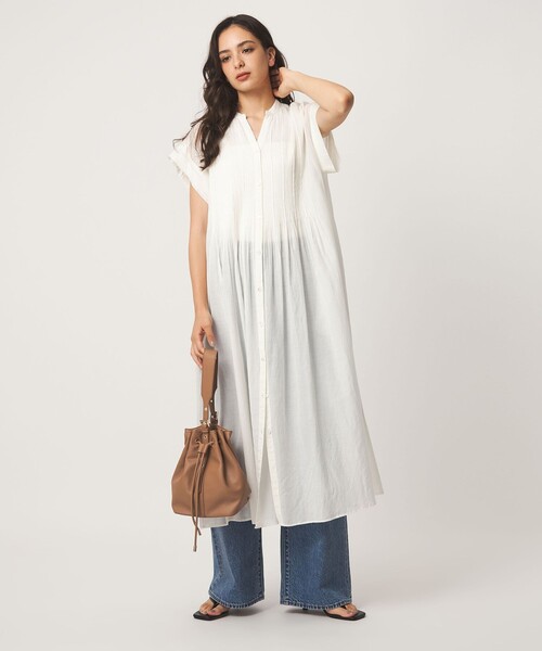 green label relaxing(グリーンレーベルリラクシング)の「ドロスト ショルダーバッグ(ショルダーバッグ・レディース・ブラック/ブラウン系・FREE)」の5枚目の写真
