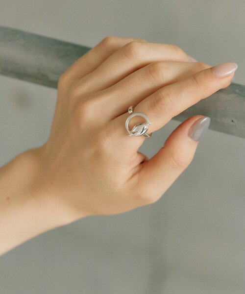 ear PAPILLONNER(イアパピヨネ)の「ホースビットリング(リング・レディース・シルバー/ゴールド・13)」の10枚目の写真