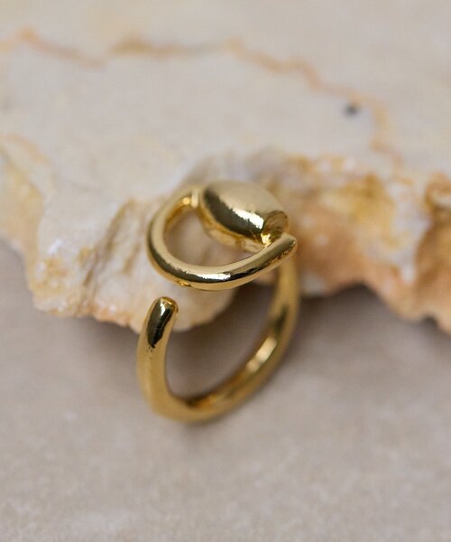 ear PAPILLONNER(イアパピヨネ)の「ホースビットリング(リング・レディース・シルバー/ゴールド・13)」の8枚目の写真