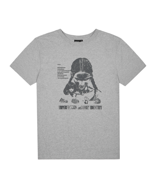 AAKAM(アーカム)の「Annie Half Top (Gray)(Tシャツ/カットソー・レディース・その他・1/2)」の1枚目の写真