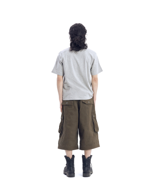 AAKAM(アーカム)の「Annie Half Top (Gray)(Tシャツ/カットソー・レディース・その他・1/2)」の3枚目の写真