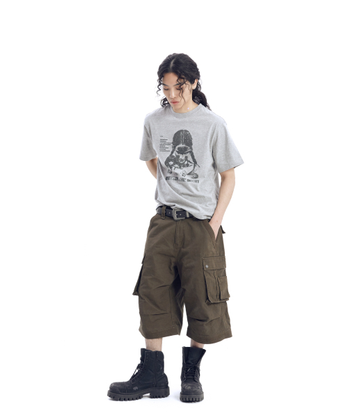 AAKAM(アーカム)の「Annie Half Top (Gray)(Tシャツ/カットソー・レディース・その他・1/2)」の5枚目の写真