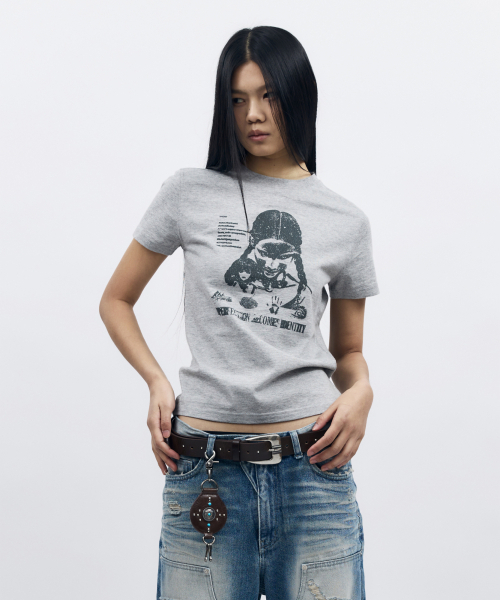 AAKAM(アーカム)の「Annie Half Top (Gray)(Tシャツ/カットソー・レディース・その他・1/2)」の11枚目の写真