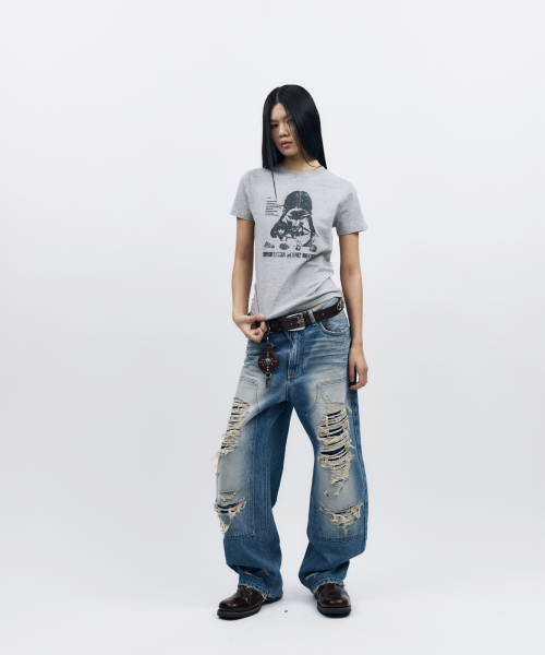 AAKAM(アーカム)の「Annie Half Top (Gray)(Tシャツ/カットソー・レディース・その他・1/2)」の12枚目の写真