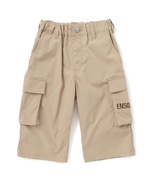 BeBe（ベベ）の「【速乾】ストレッチロゴ刺しゅう6分丈カーゴパンツ(80~150cm)（その他パンツ・キッズ・ベージュ・140cm/150cm/130cm/120cm）」の8枚目の写真