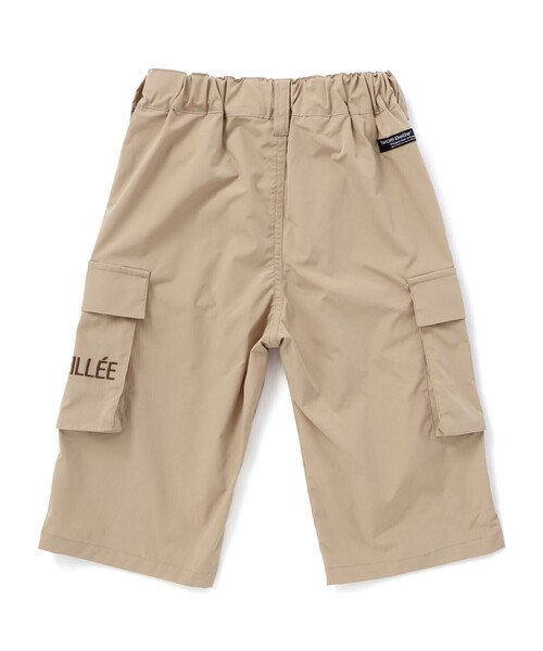 BeBe（ベベ）の「【速乾】ストレッチロゴ刺しゅう6分丈カーゴパンツ(80~150cm)（その他パンツ・キッズ・ベージュ・140cm/150cm/130cm/120cm）」の9枚目の写真