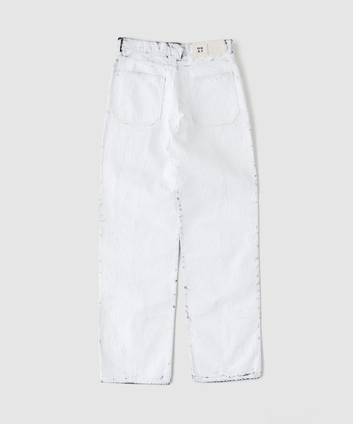 OUAT(オーユーエーティー)の「OUAT(オーユーエーティー) CERAMIC JEANS(デニムパンツ・メンズ・ホワイト・4/3/2)」の2枚目の写真