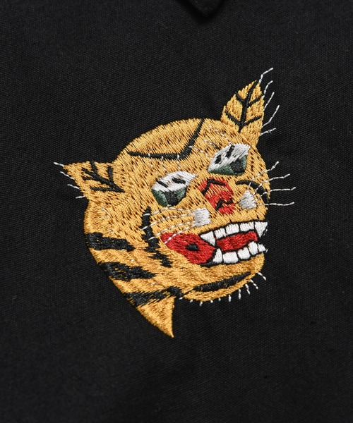 TAION（タイオン）の「【TAION(タイオン)】〈ユニセックス〉ノンダウン ジャパンスペシャル リバーシブル ベトジャン（その他アウター・メンズ・チョコ/レオパード/ブラック系その他7/ライトインディゴブルー/オフホワイト/インディゴブルー・M/L/XL/2XL/S）」の11枚目の写真