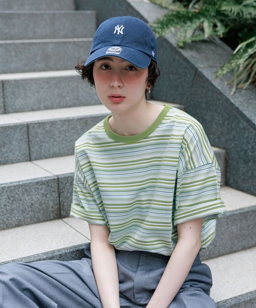 GEORGE'S(ジョージズ)の「アソートリンガーT(Tシャツ/カットソー・レディース・ブルー系その他/チャコールグレー/イエロー/グリーン系その他・MEDIUM/SMALL)」の16枚目の写真