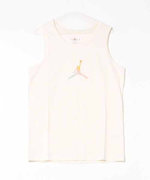 JORDAN BRAND(ジョーダンブランド)の「JORDAN BRAND M J BRK FSTVL GFX TANK タンクトップ IF3153 110PALIVR(タンクトップ・メンズ・ホワイト・SMALL/MEDIUM/LARGE/X-LARGE/XX-LARGE)」の1枚目の写真