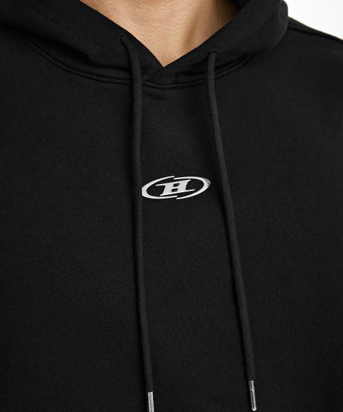 BORN TO WIN（ボーントゥウィン）の「CHROME B HOODIE [BLACK]（パーカー・メンズ・その他・1/2/3）」の9枚目の写真