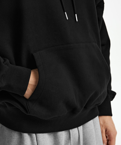 BORN TO WIN（ボーントゥウィン）の「CHROME B HOODIE [BLACK]（パーカー・メンズ・その他・1/2/3）」の10枚目の写真