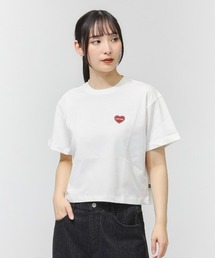 【別注】コンバース AP EM HEART EB TEE L 半袖Tシャツ 限定コラボ