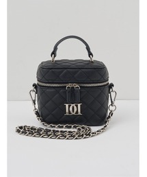 Darich | 【シルバーパーツ】キルティングスクエアミニバッグ(ショルダーバッグ)