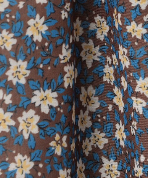 MICO COULIER（ミコクリエ）の「小花プリントブラウス（シャツ/ブラウス・レディース・ブルー系その他/ブラウン系その他・38）」の8枚目の写真