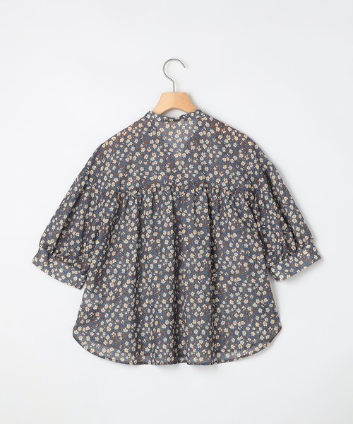 MICO COULIER（ミコクリエ）の「小花プリントブラウス（シャツ/ブラウス・レディース・ブルー系その他/ブラウン系その他・38）」の9枚目の写真