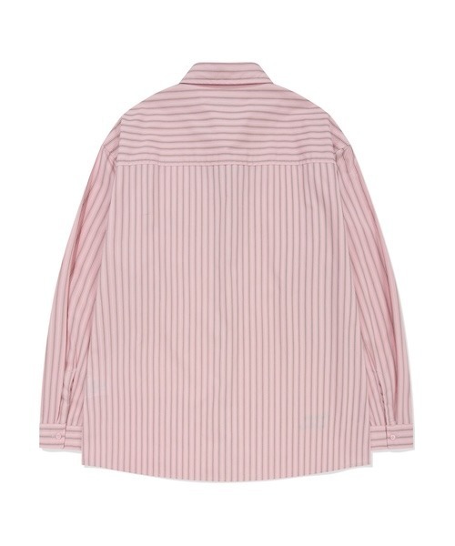 Wacky WiLLy(ワッキーウィリー)の「WOMEN'S BASIC COTTON OVERFIT SHIRT(シャツ/ブラウス・レディース・スカイブルー/ピンク/ホワイト・FREE)」の10枚目の写真