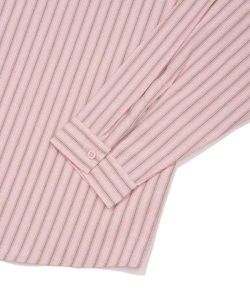 Wacky WiLLy(ワッキーウィリー)の「WOMEN'S BASIC COTTON OVERFIT SHIRT(シャツ/ブラウス・レディース・スカイブルー/ピンク/ホワイト・FREE)」の5枚目の写真