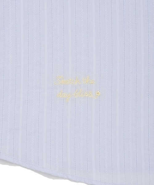 Wacky WiLLy(ワッキーウィリー)の「WOMEN'S BASIC COTTON OVERFIT SHIRT(シャツ/ブラウス・レディース・スカイブルー/ピンク/ホワイト・FREE)」の14枚目の写真