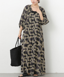 JOURNAL STANDARD relume | ［26SS新作］モダンアフリカンプリントワンピース(ワンピース)